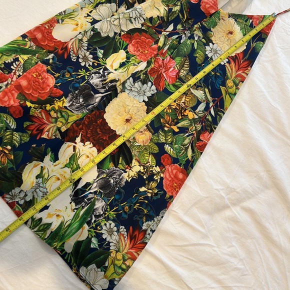 Alice and Olivia Floral Silk Mini Dress - Picture 9 of 11